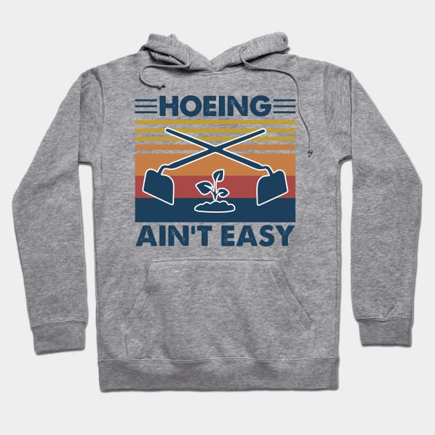 Garden Hoeing Ain’t Easy Tree Vintage Shirt Hoodie by Krysta Clothing